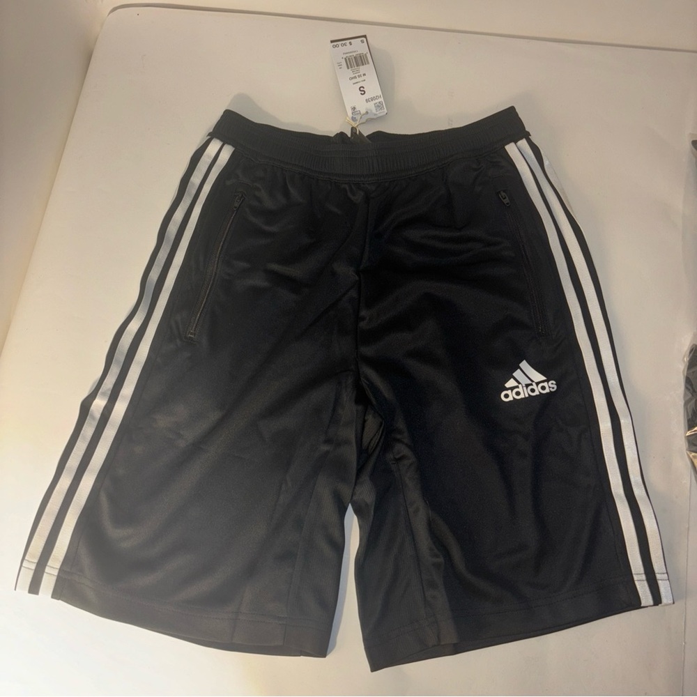 adidas H20839 Men's Shorts - Black/White